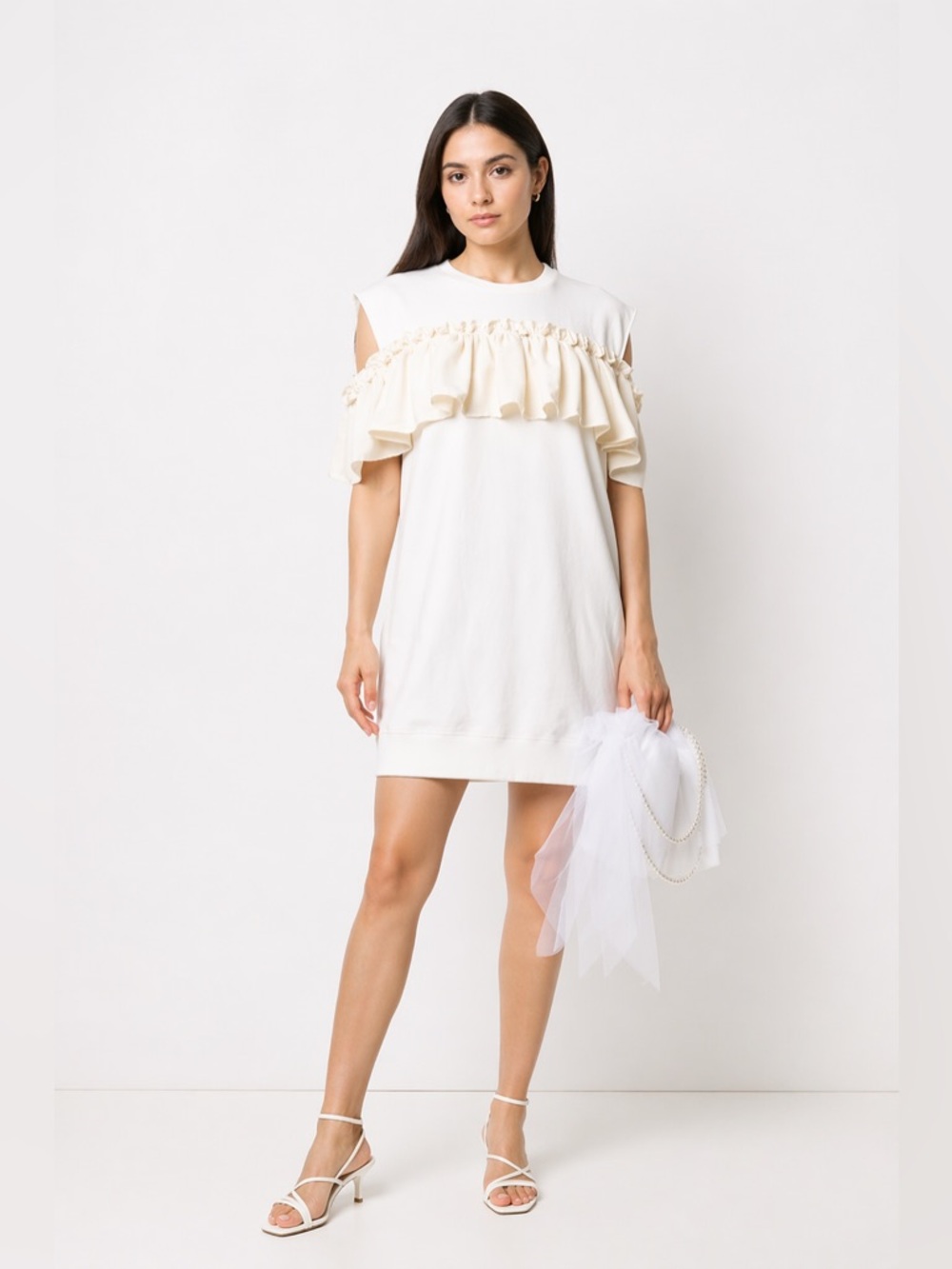🇺🇸Firm Price🇺🇸MM6 Maison Margiela ruffle overlay Dress